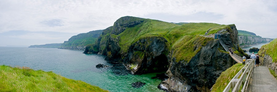 Carrick-a-Rede Rope Bridge in Northern Ireland