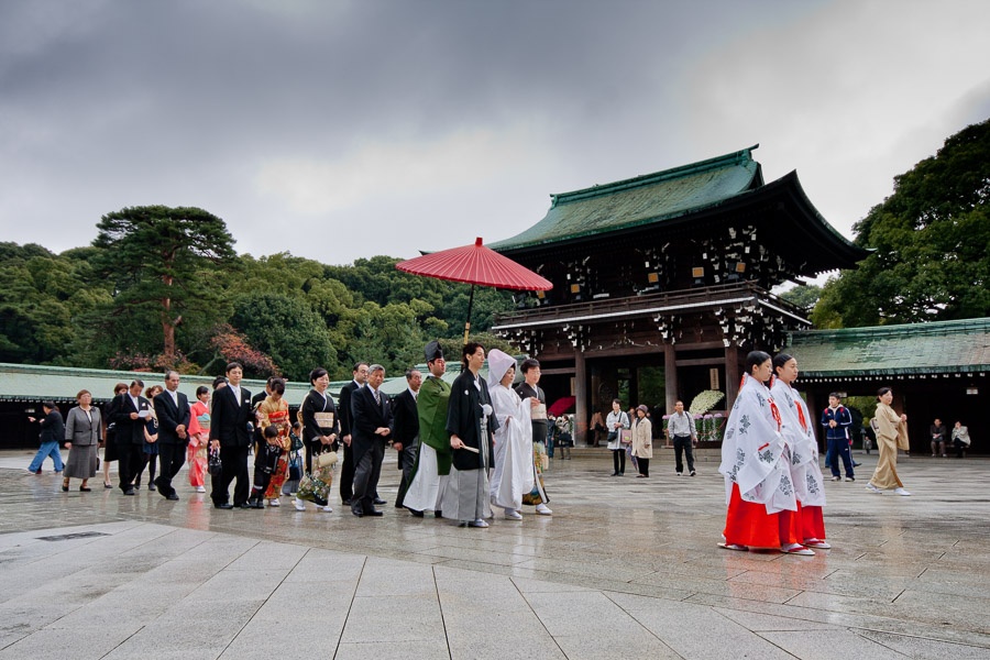 A wedding in Tokyo