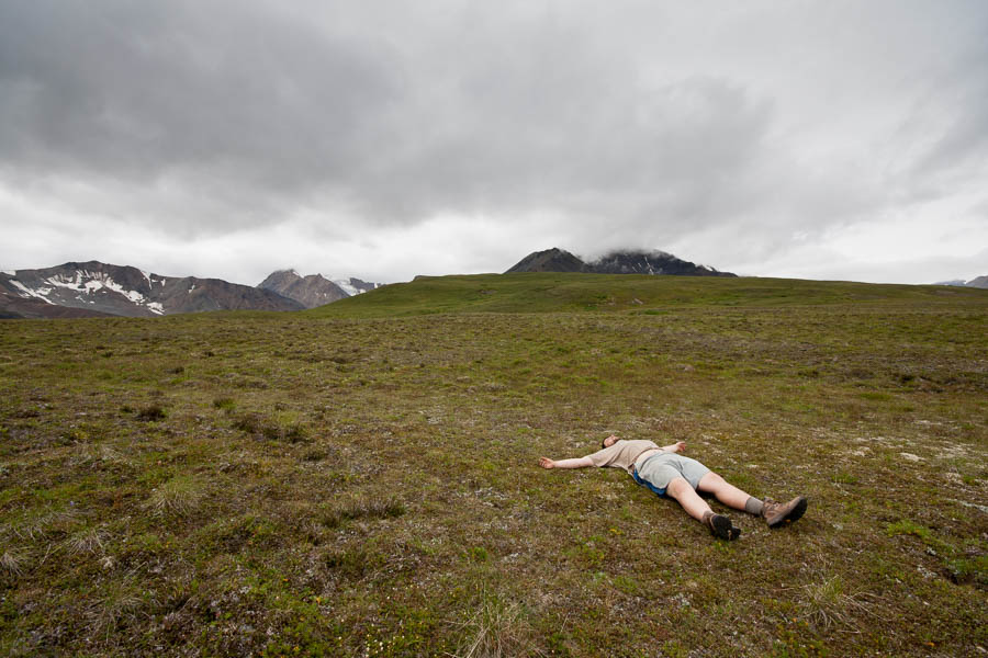 We went on a dayhike up from Sediments Creek. The journey was on steep, narrow trails frequented more by bears than people, and took its toll.