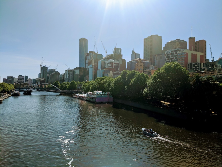 Melbourne. Count the construction cranes!