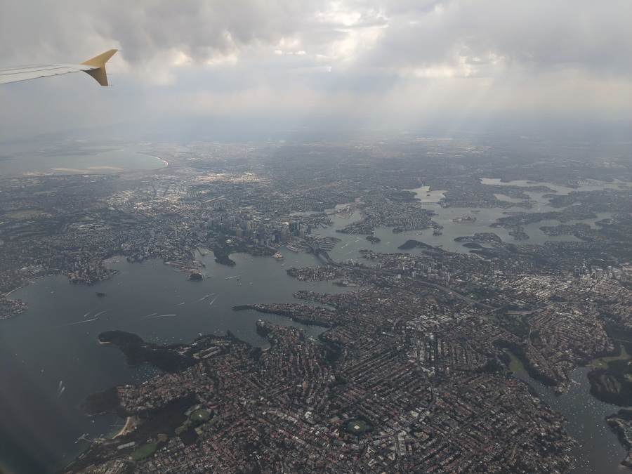 Sydney from the air