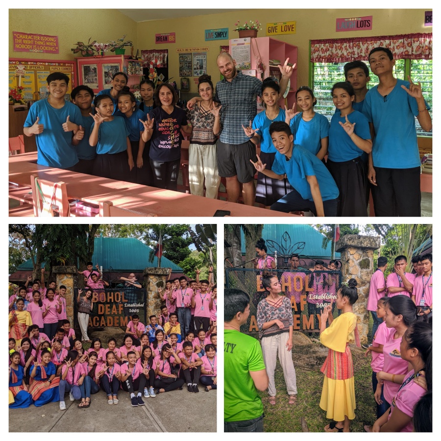 Bohol Deaf Academy and the program for the deaf at Loon South Central Elementary School