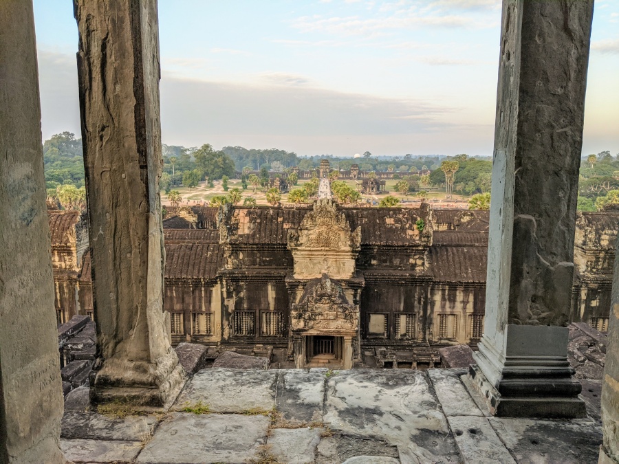 View from the Top of Angkor Wat