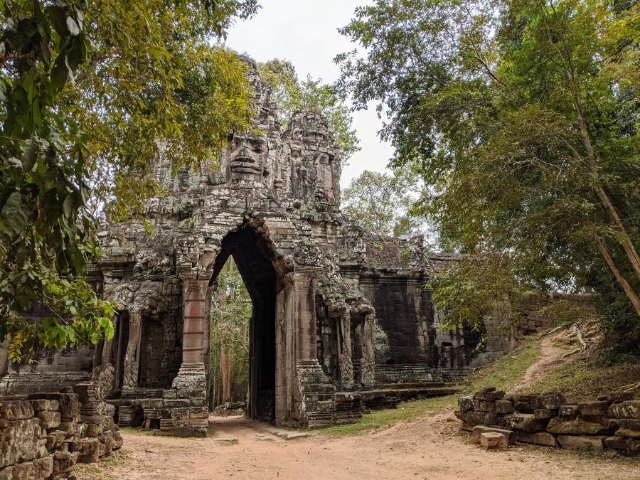 Khmoch Gate - The Gate of the Dead in Angkor