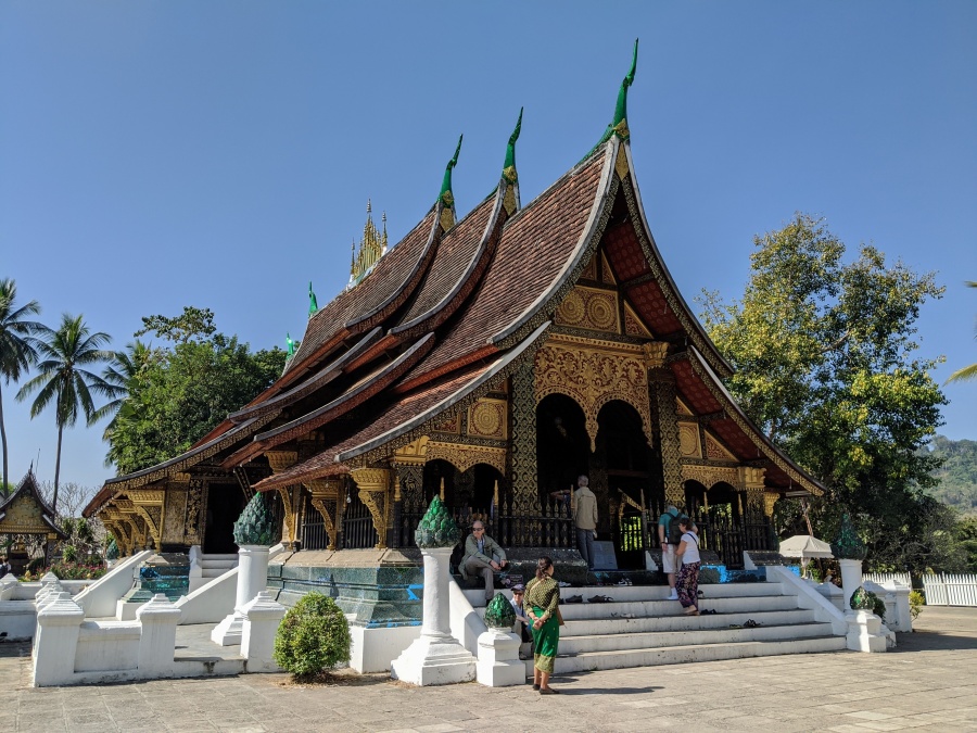 One of the many temples in Luang Prabang