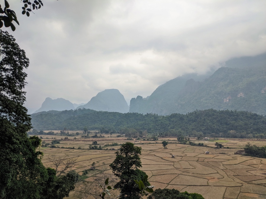 Countryside to the west of Vang Vieng