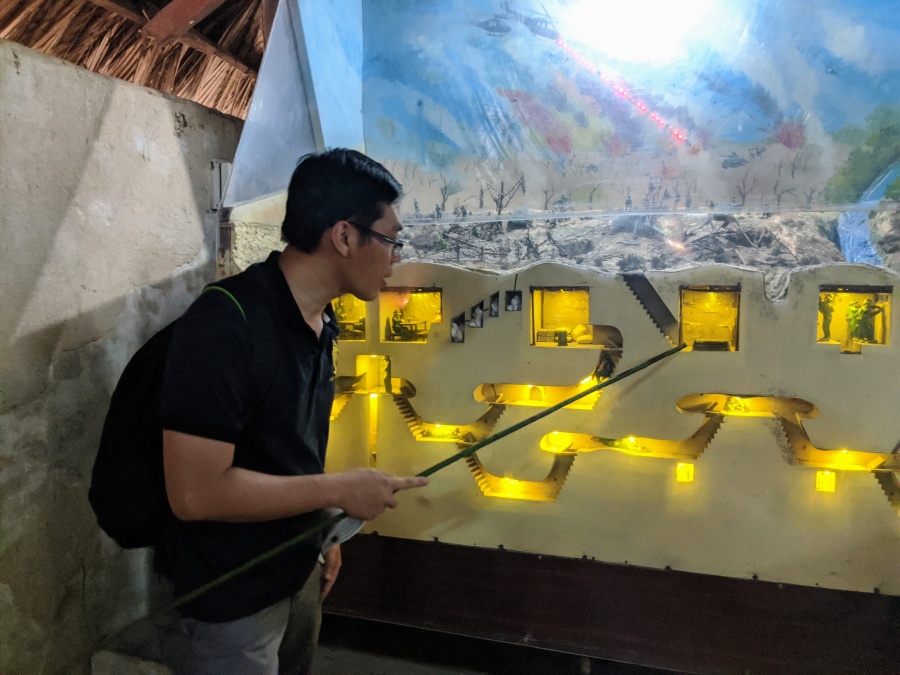 Model of Cu Chi Tunnels