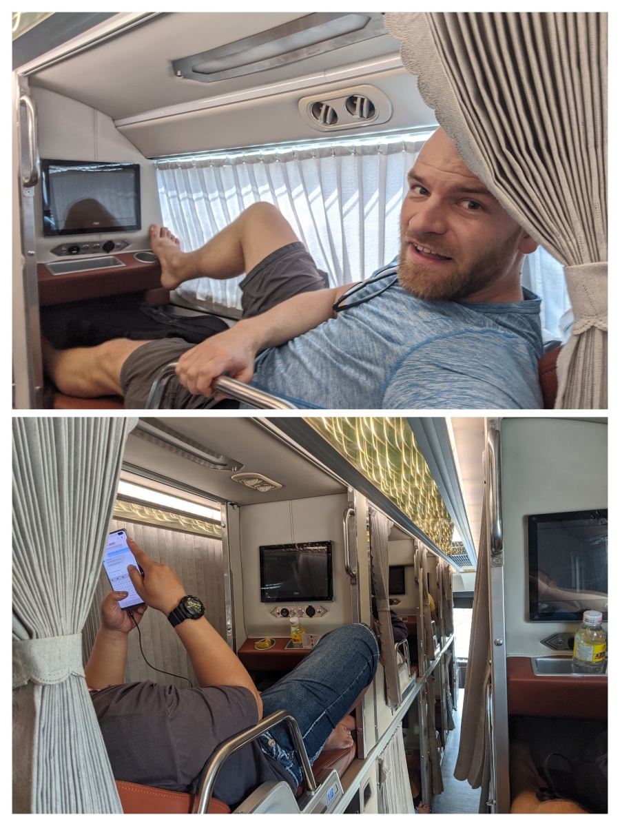 Luxurious Bus in Vietnam