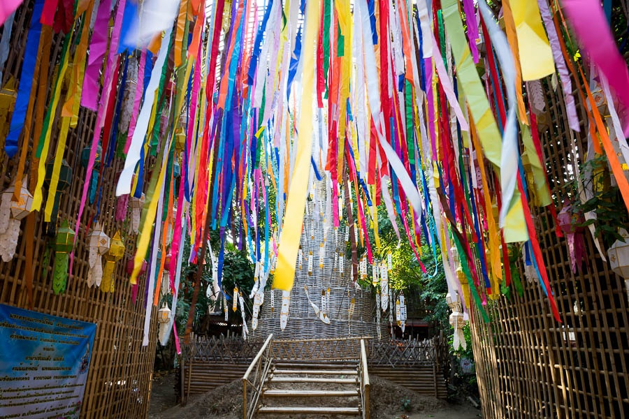 Shrine at a Temple in Chiang Mai