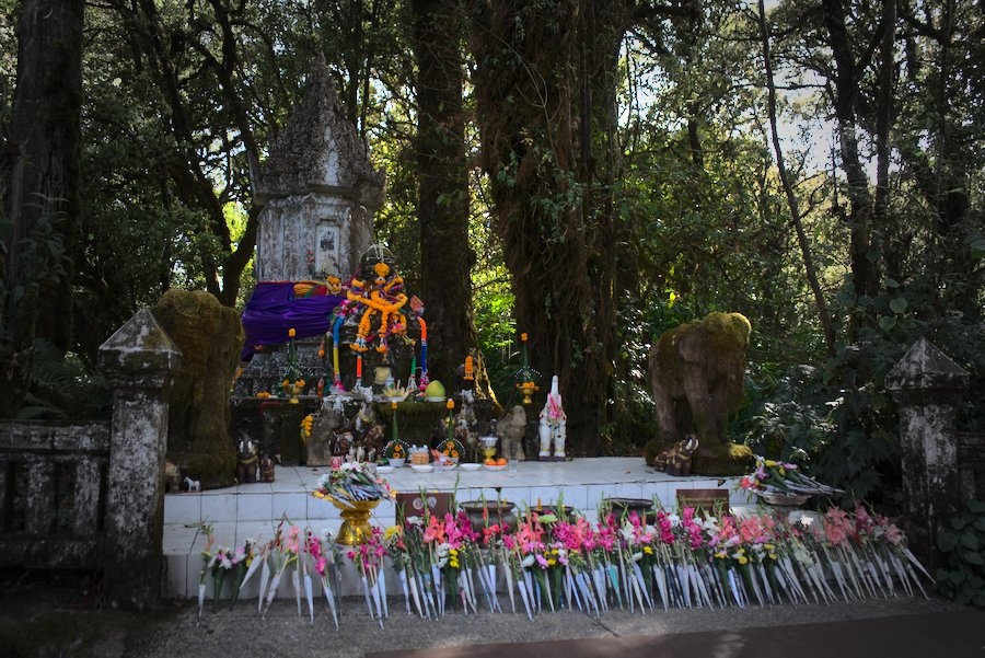 Shrine on Doi Inthanon