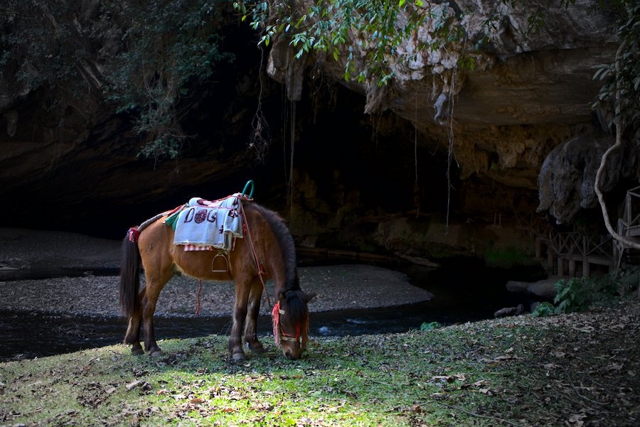 Entrance to Lod Cave