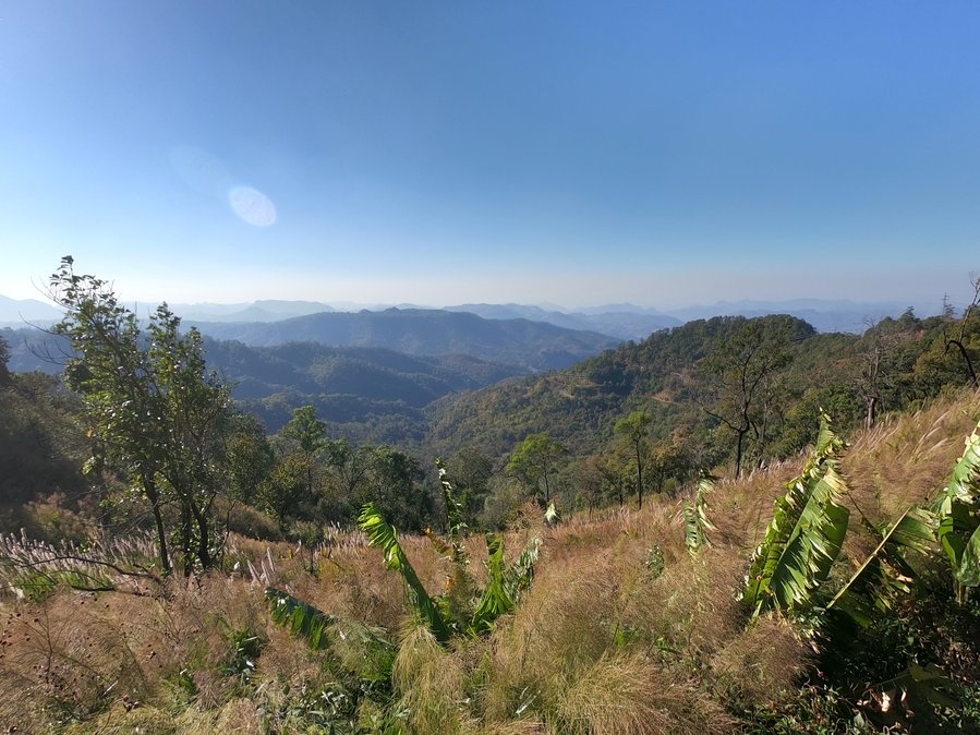View From a Saddle Between Mae Hong Son and Pai