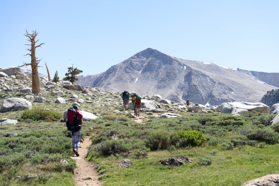 Backpacking to Cottonwood Lakes & Mt. Langley 