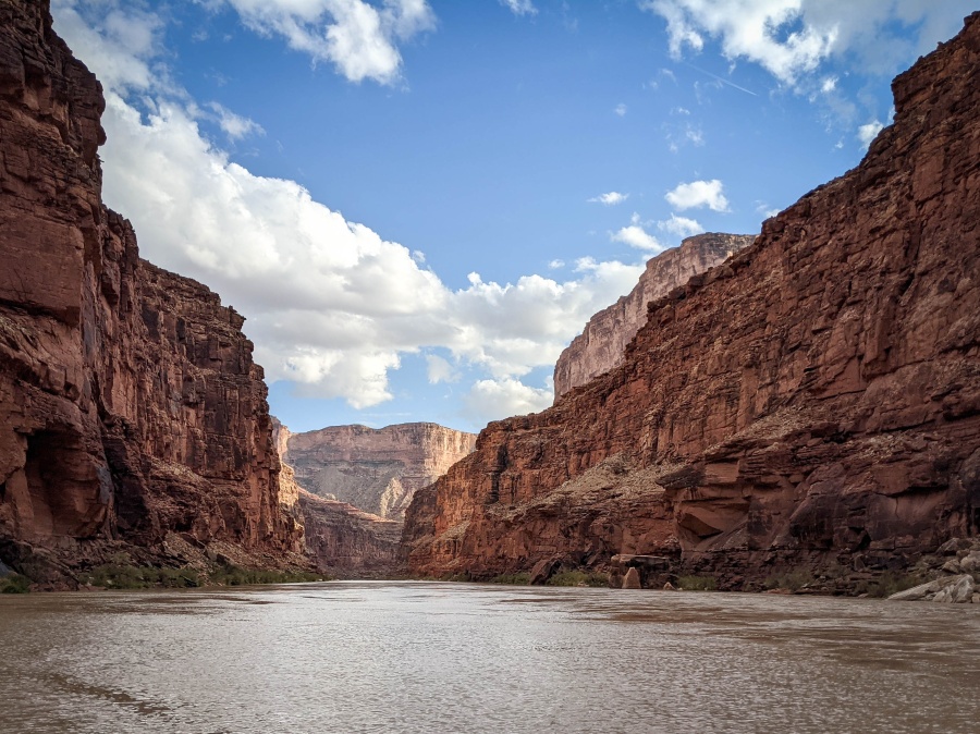 The Grand Canyon from the river