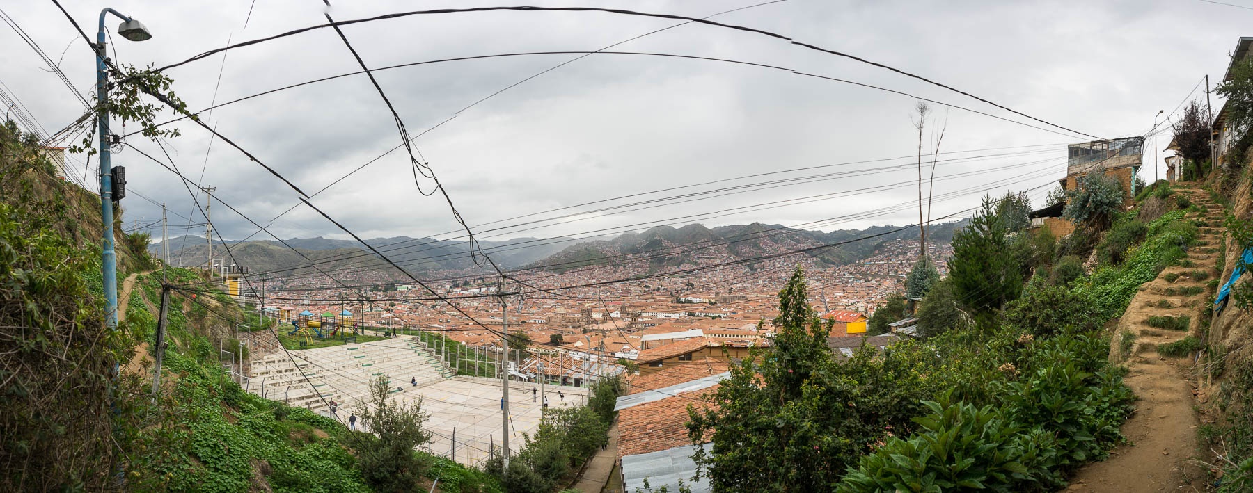 A poor neighborhood in Cusco