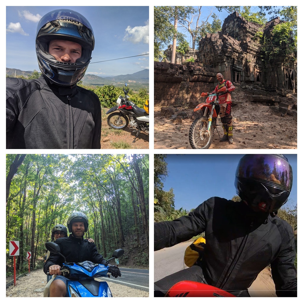 Riding around Vietnam, Cambodia, Philippines, and Thailand